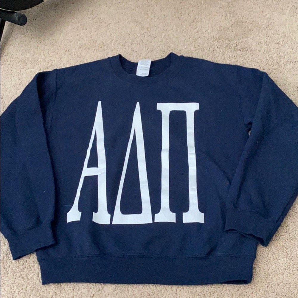 Alpha Delta Pi Navy Blue Sweatshirt